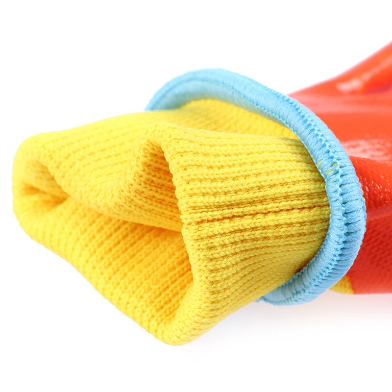 Kids Breathable Protective Glove Durable Waterproof Garden Gloves Anti Bite Cut Collect Seashells Protector Planting Work Gadget