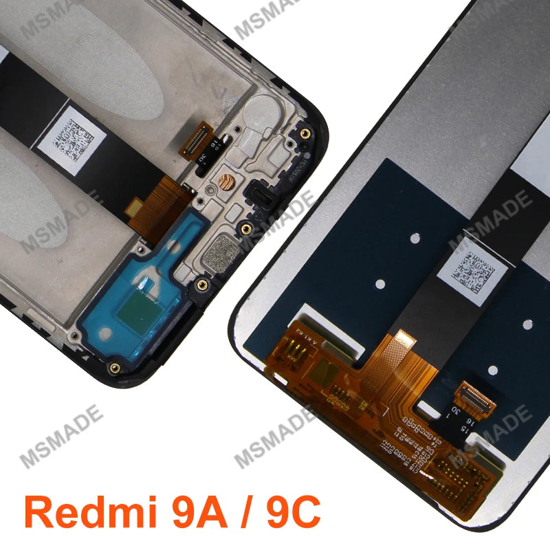 For Xiaomi Redmi 9 9A 9C LCD Display Touch Screen Digitizer For Redmi  M2004J19AG M2004J19C Assembly Replacement Parts