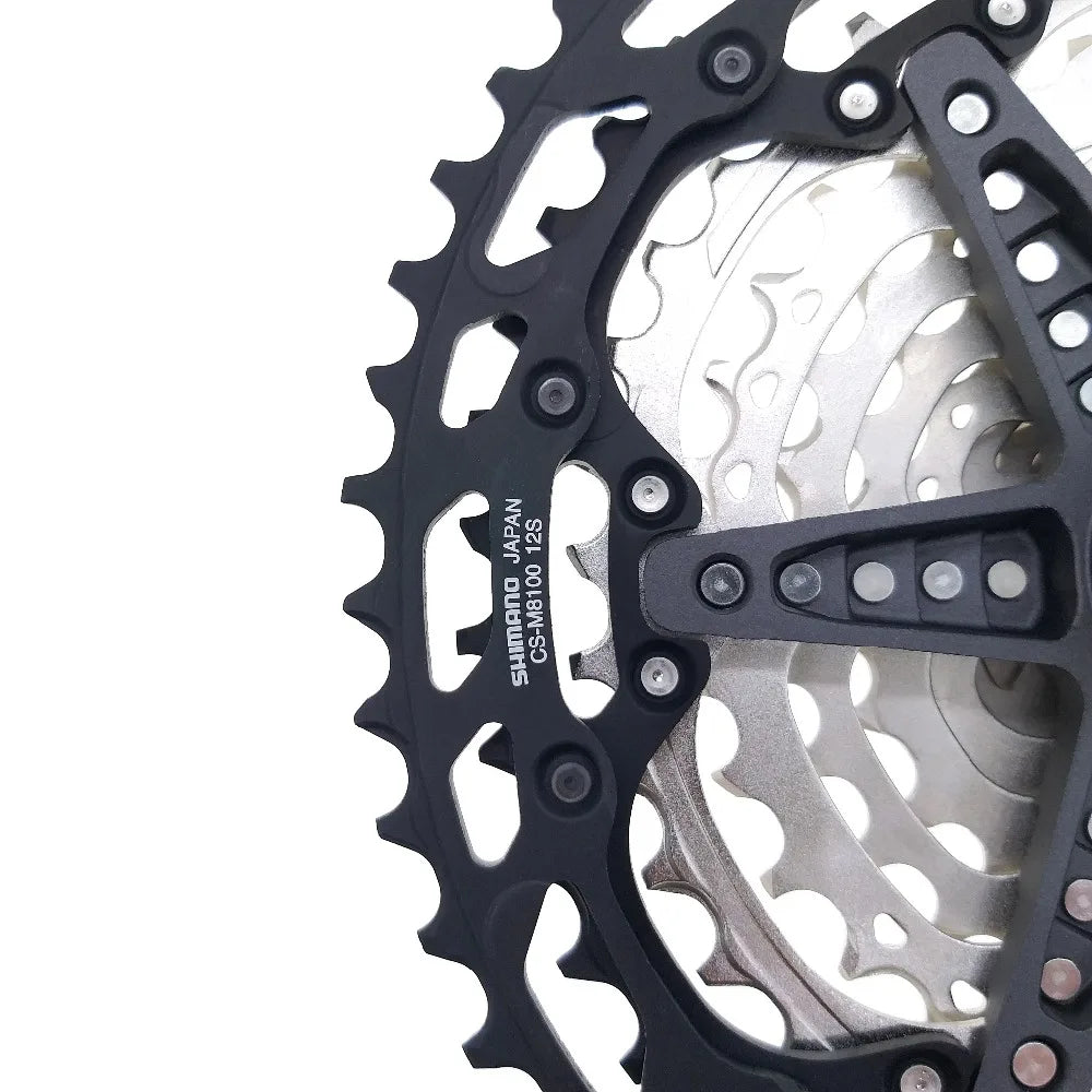 SHIMANO Deore M6100 12 Speed Mountain Bike Flywheel 12V Variable 12Speed Flying 12S 10-51T Micro Spline Cassette M7100 M8100
