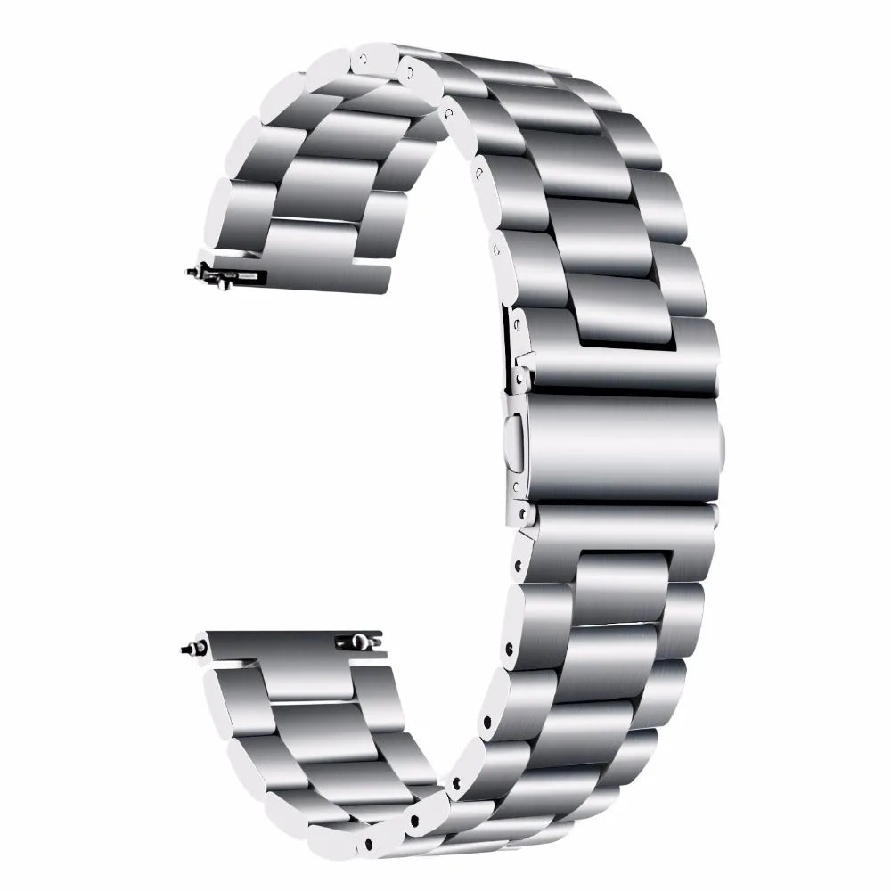 20mm 22mm 18mm 24mm Stainless Steel Strap for Samsung Galaxy Watch 6Classic 6 5 4 5Pro 40mm 44mm 43mm 47mm Gear S3 for Huawei GT