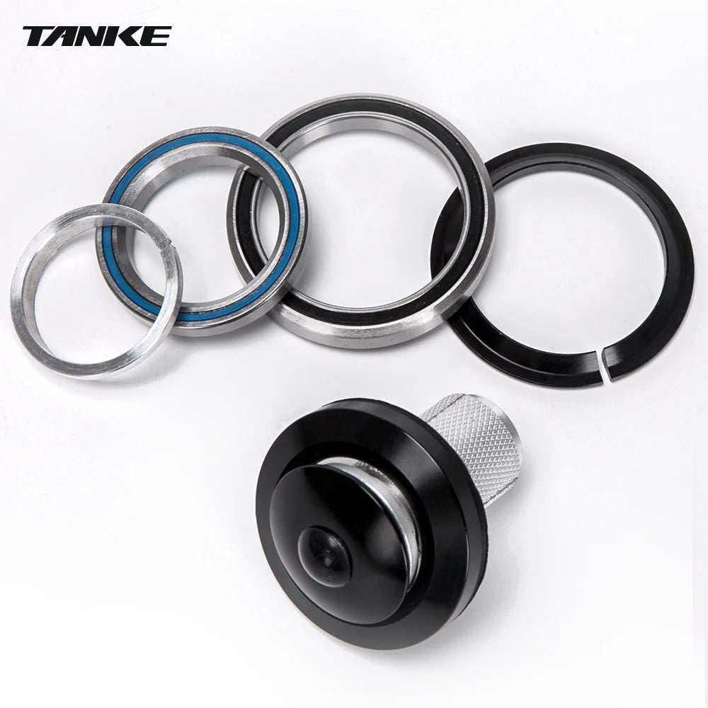 TANKE-MTB Mountain Bike Bowl Group, Aluminum Alloy Headset,Tapered Straight Fork Bearing,44-52mm,55mm,56mm,11/8 ",11/2",28.6mm