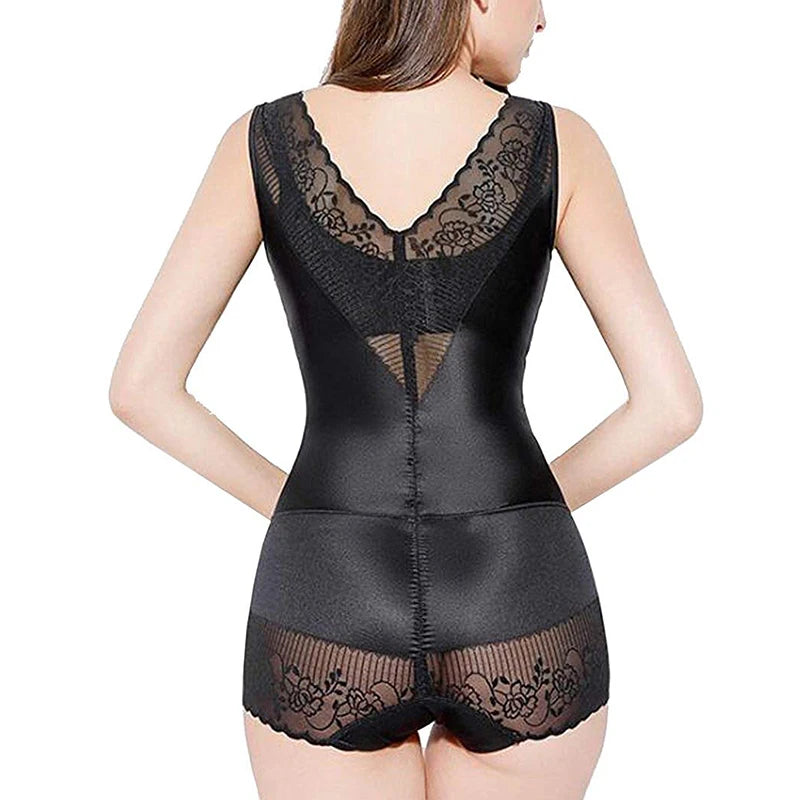 Body Shapewear Waist Trainer Women's Corset Abdomen Pants Crotch Buckle Slimming Underwear Corrective Bodysuit Butt Lifter