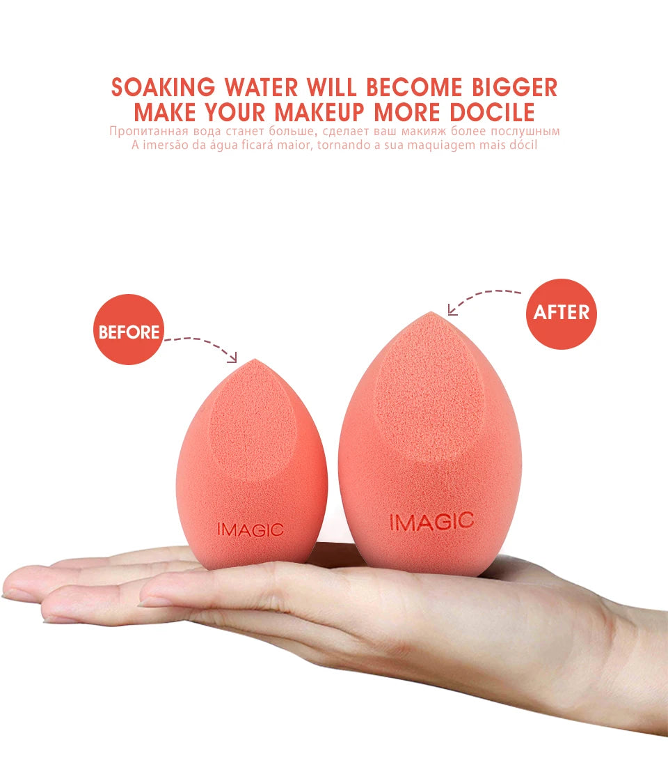 IMAGIC  Makeup Sponge Puff  Professional Cosmetic Puff For Foundation Beauty Cosmetic make up sponge Puff