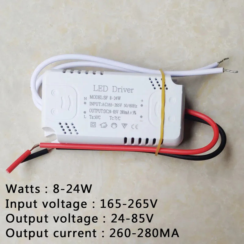 LED Driver 300mA Board 8-24W 20-36W 30-50W 36-60W 70W 60-80W LED Power Supply   Unit Lighting Transformers For driver led Light