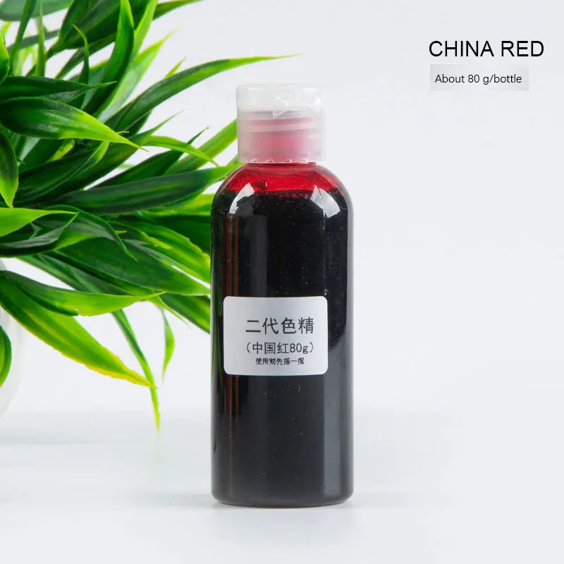 80g Epoxy Resin Pigments Second-generation Highly Concentrated Bright Color Precision Liquid Colorant Dye DIY Jewelry Making