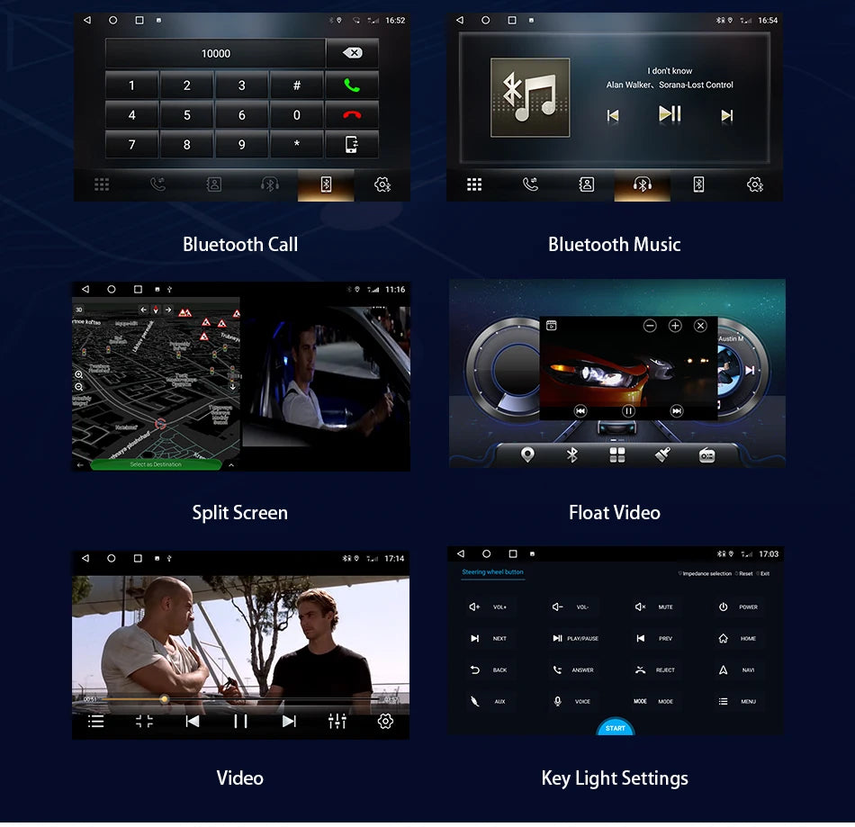 Srnubi Car Radio 2 Din Android 12 Auto Carplay Universal 7" 9" Multimedia Player for Nissan Honda Toyota Lada Volkswagen Hyundai