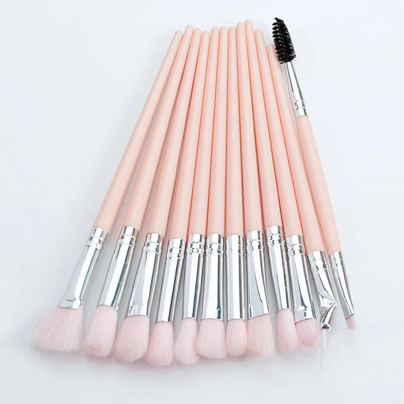 Ronshadow 12PCS Makeup Brushes Set Brochas Maquillaje Pincel De Maquiagem Kit Rangement Maquillage Beauty  Makeup Tools