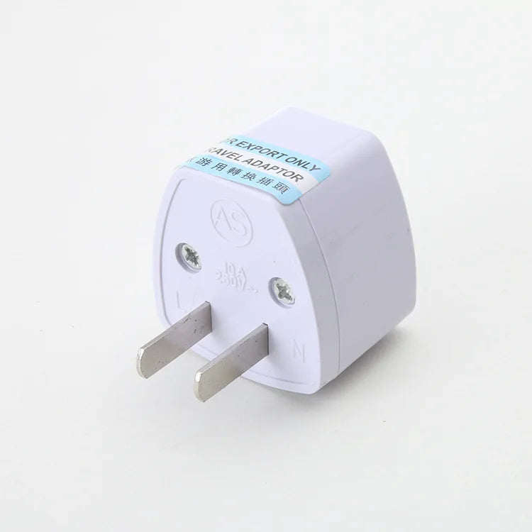1PC Universal US UK AU To EU Plug USA To Euro Europe Travel Wall AC Power Charger Outlet Adapter Converter 2 Round Pin Socket