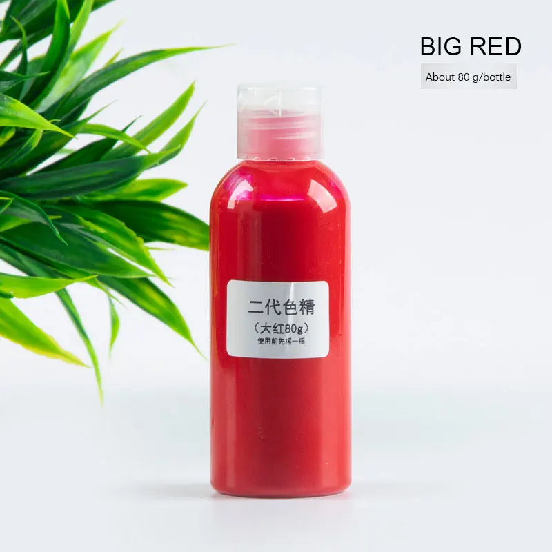 80g Epoxy Resin Pigments Second-generation Highly Concentrated Bright Color Precision Liquid Colorant Dye DIY Jewelry Making