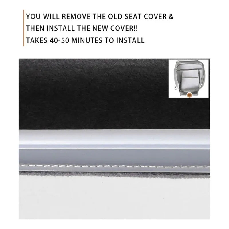 Car Seat Cushions Car Pad Car Styling For Ford F150 2004-2008 Lariat Driver Side Bottom Seat Cover