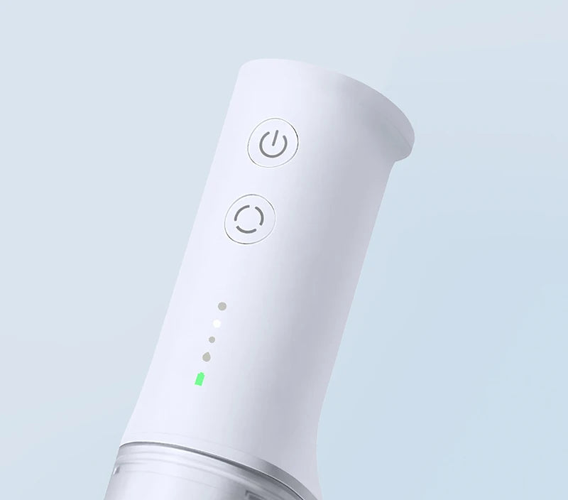 XIAOMI MIJIA Portable Oral Irrigator,4 Mode 200ML Rechargeable Flossers IPX7 Waterproof Cleaning Electric Flossing Picks Machine