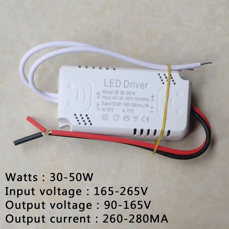LED Driver 300mA Board 8-24W 20-36W 30-50W 36-60W 70W 60-80W LED Power Supply   Unit Lighting Transformers For driver led Light