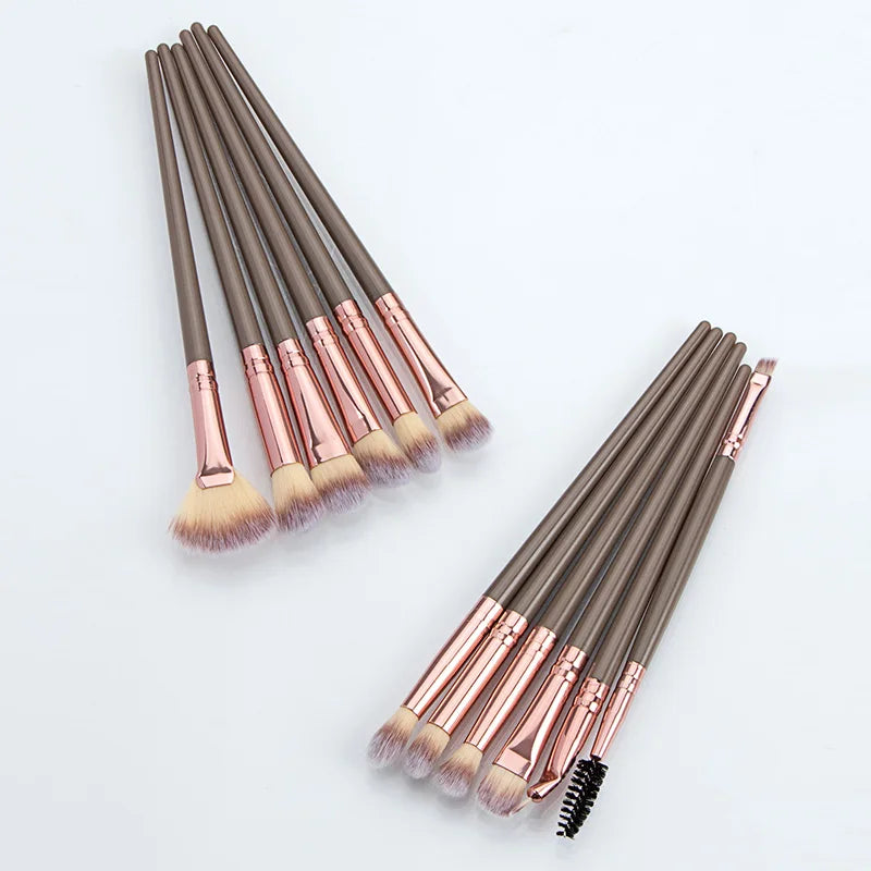 Ronshadow 12PCS Makeup Brushes Set Brochas Maquillaje Pincel De Maquiagem Kit Rangement Maquillage Beauty  Makeup Tools