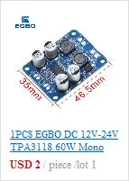 TPA3110 XH-A232 30W+30W 2.0 Channel Digital Stereo Audio Power Amplifier Board DC 8-26V 3A  for Arduino