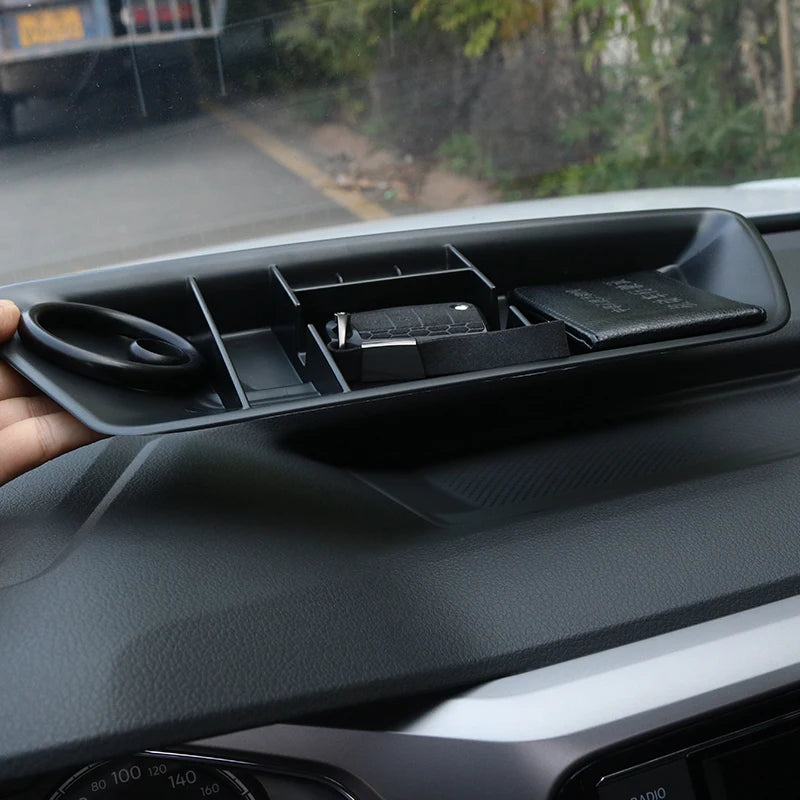 For Volkswagen VW T-Cross TCROSS 2018-2020 Dashboard Storage Box Refit Organizer Tray Stowing Tidying