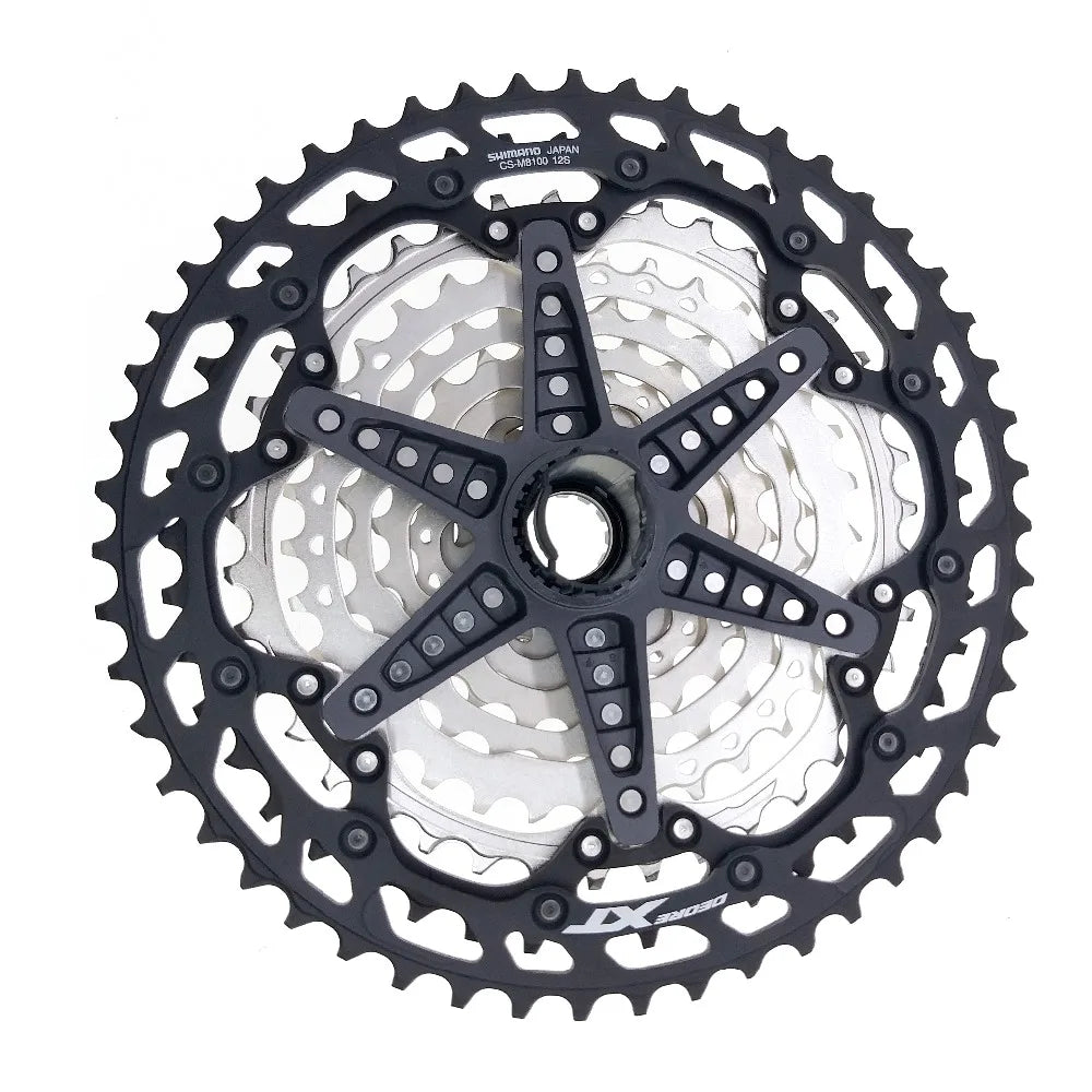 SHIMANO Deore M6100 12 Speed Mountain Bike Flywheel 12V Variable 12Speed Flying 12S 10-51T Micro Spline Cassette M7100 M8100