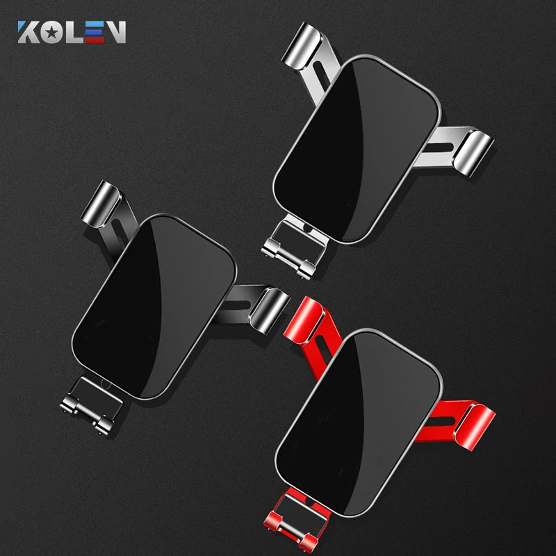 Car Mobile Phone Holder For Mercedes Benz C Class W205 C180 C250 C300 GLC X253 2019 2020 GPS Gravity Bracket Navigation Stand