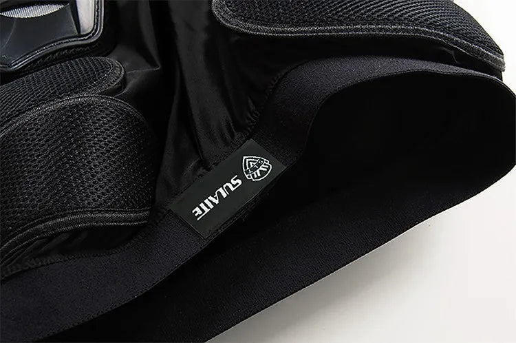 SULAITE Motorcycle Armor Trousers Motocross Pants Long Armor Knee Crotch Hip Protection Motorbike Riding Racing Equipment Shorts