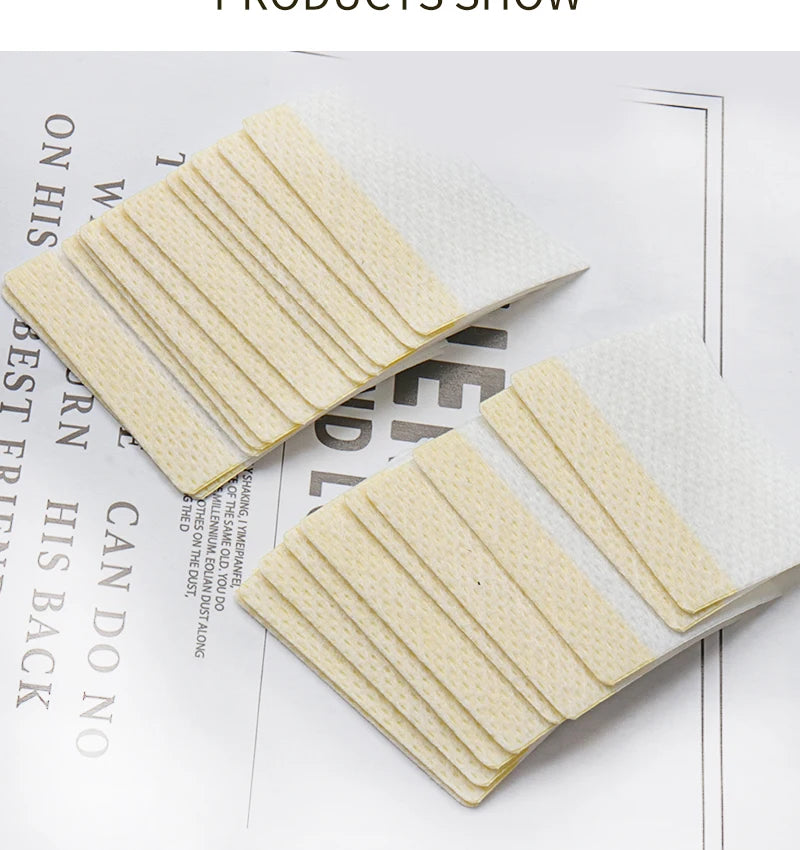 40 Pcs Disposable Cotton Eyelash Patch Sticker For Removing False Lash Eye Pads Patch Eyelash Extension Makeup Tools