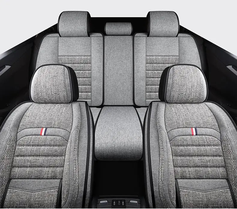 Car Front&Rear Seat full surround Cover Car Styling Universal for Five-Seat Cars with pillow for All Four Seasons