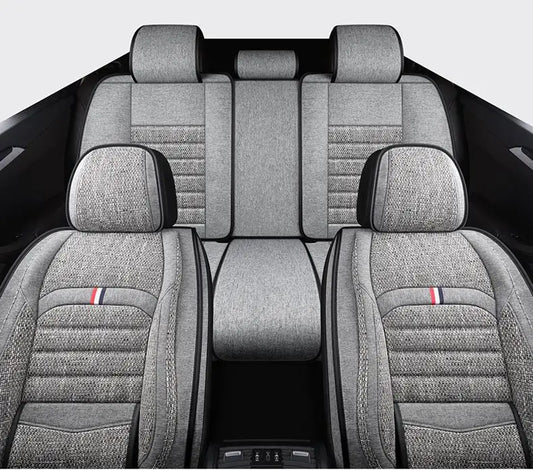 Car Front&Rear Seat full surround Cover Car Styling Universal for Five-Seat Cars with pillow for All Four Seasons