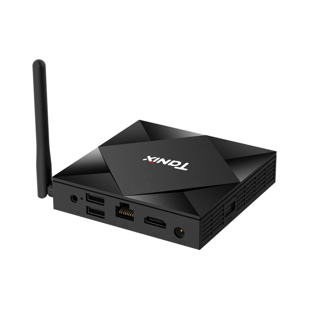 Android 10.0 Tanix TX6S TV Box Allwinner H616 Quad Core 4G RAM 32GB 64GB ROM 2.4G/5GHz Wifi BT 6K H.265 Media Player