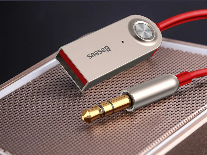 Baseus AUX Bluetooth Adapter Car 3.5mm Jack Dongle Cable Handfree Car Kit Audio Transmitter Auto Bluetooth 5.0 Receiver