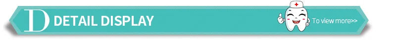 50pcs Dental Teeth Polishing Burs Dental Diamond Polishers for Polishing Smoothing Teeth Polishers