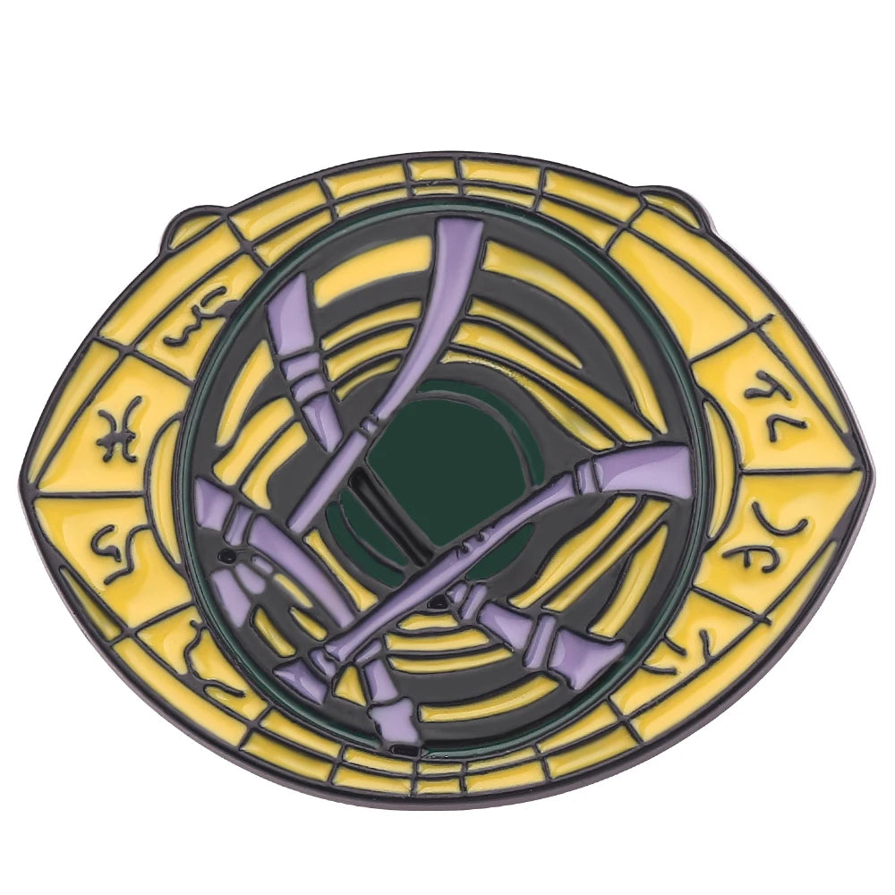 Marvel Superhero Collection Brooch Captain America Iron Man Spiderman Hulk The Avengers Badge Metal Enamel Lapel Pin Accessories