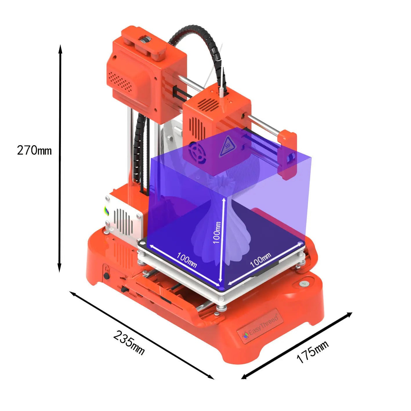 Go X1 DIY 3d printer K7 Mini Desktop Small 3D Printer Kids 3d Printing Machine PLA Children Gift impresora 3d