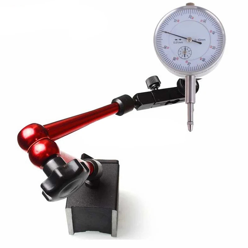 Digital Dial Indicator 0-12.7mm/0.5'' 0-25.4mm 0.01mm Mini Magnetic Base Holder Gauge Caliper Measuring Tools