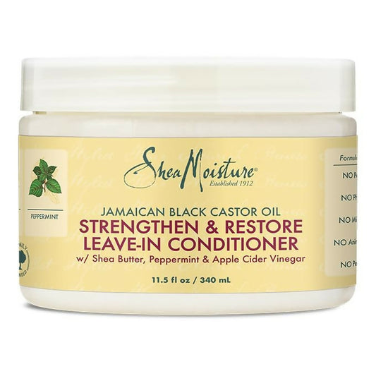 Shea Moisture Jamaican Black Castor Oil Reparative Leave-In Conditioner - (340g)