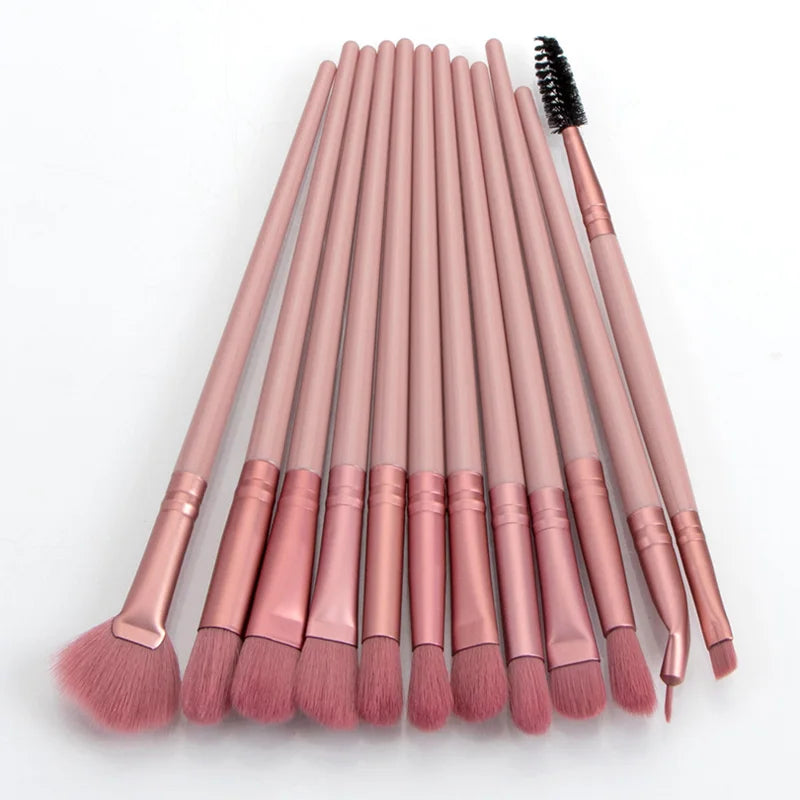 Ronshadow 12PCS Makeup Brushes Set Brochas Maquillaje Pincel De Maquiagem Kit Rangement Maquillage Beauty  Makeup Tools