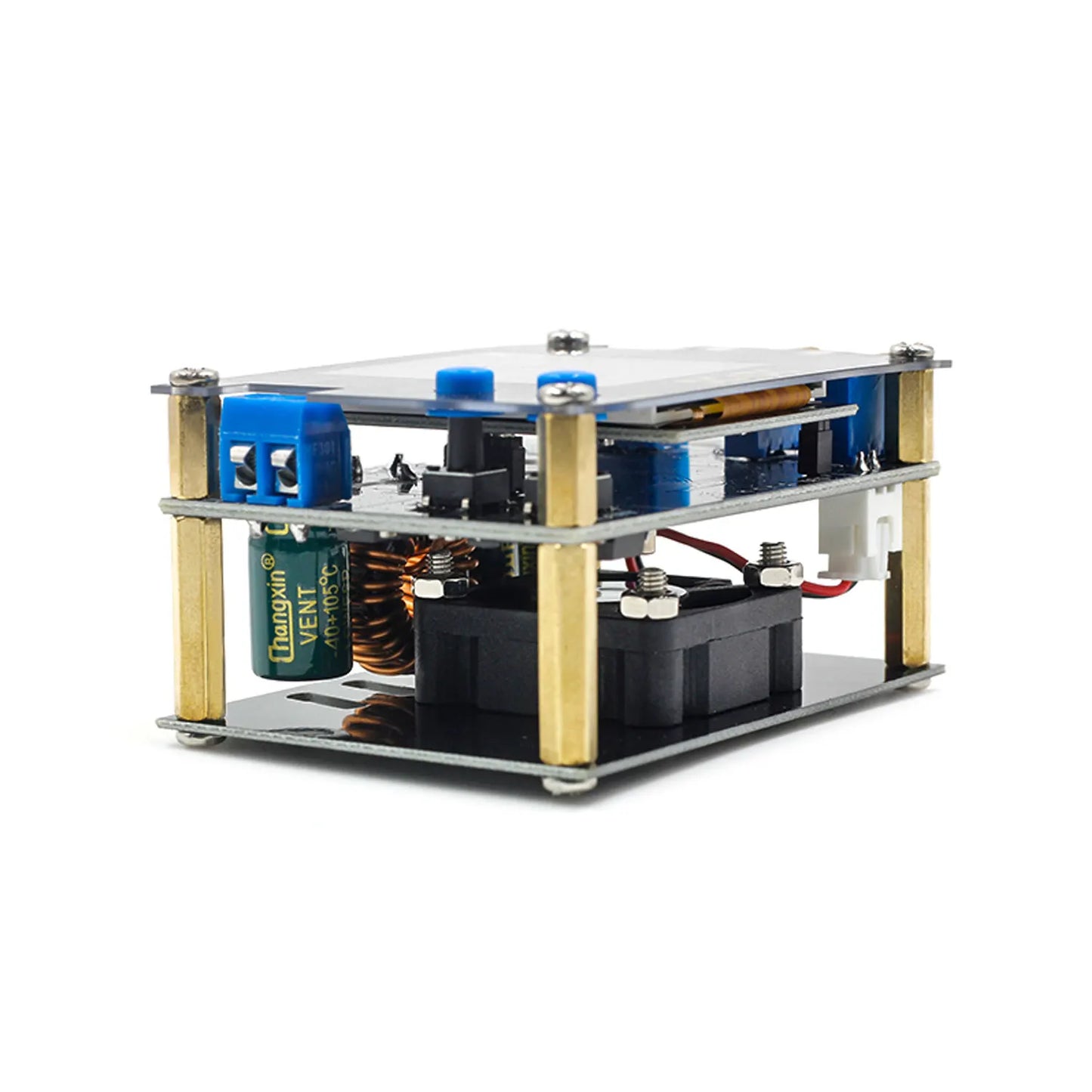 DC DC Automatic Boost/Buck Converter CC CV Power Module 0.5-30V 3A 35W/4A 50W Adjustable Regulated power supply Voltmeter