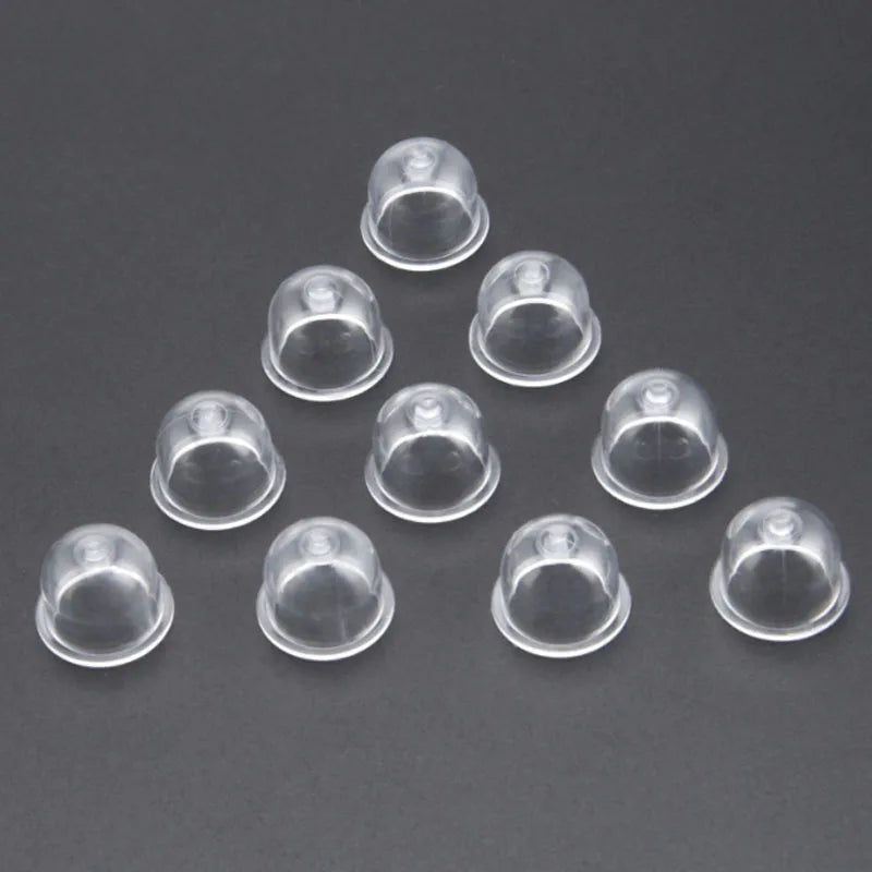 10/20pcs Carburetor Spare Parts 19/22mm Carb Primer Bulb Cap Small Fuel Pump For Chainsaws Blower Trimmer Brushcutter Replace
