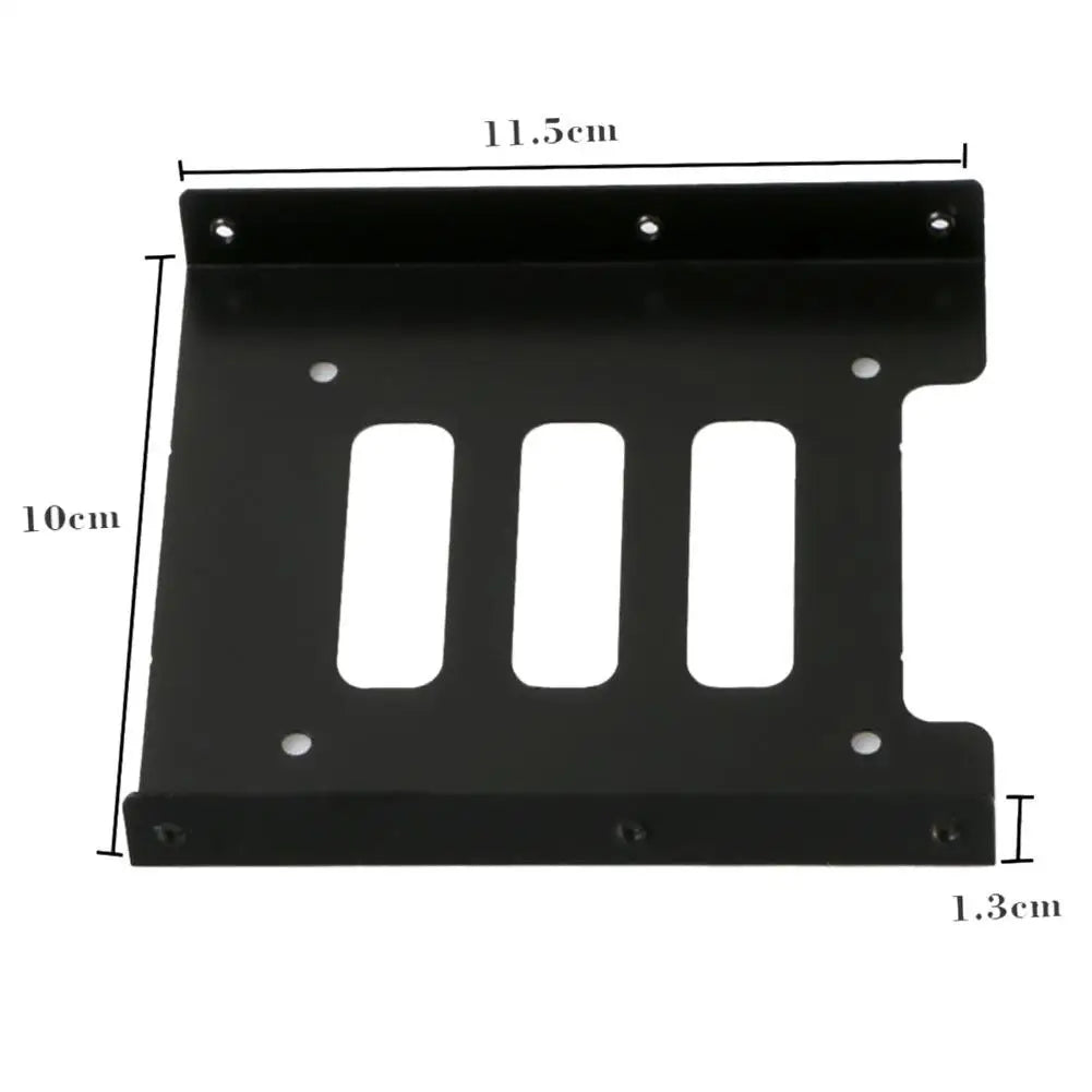 2.5 Inch SSD HDD to 3.5 Inch Metal Mounting Adapter Bracket Dock Hard Drive Holder for PC Hard Drive Enclosure