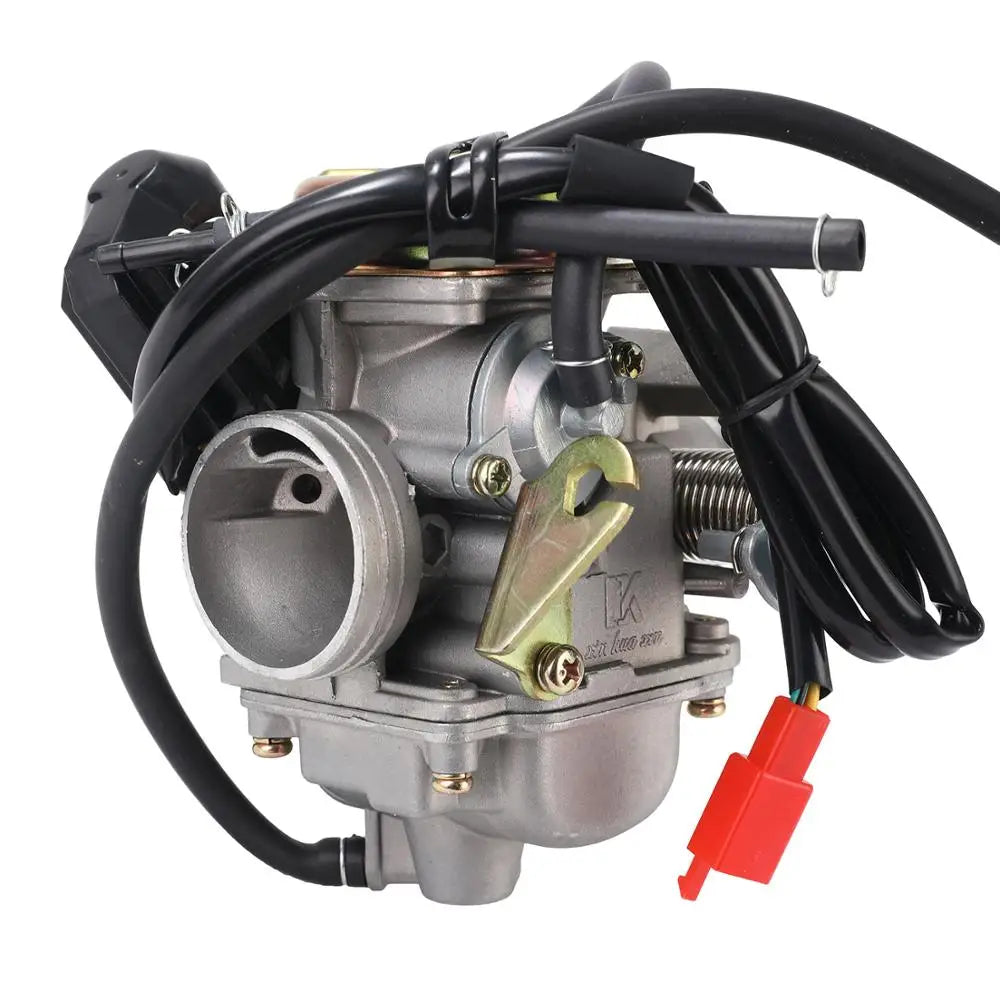 Motorcycle GY6 125cc 150cc Carburetor Accessories PD24J Fuel System Carb ATV Kart Scooter Power Jet Motocross Parts Carburetor