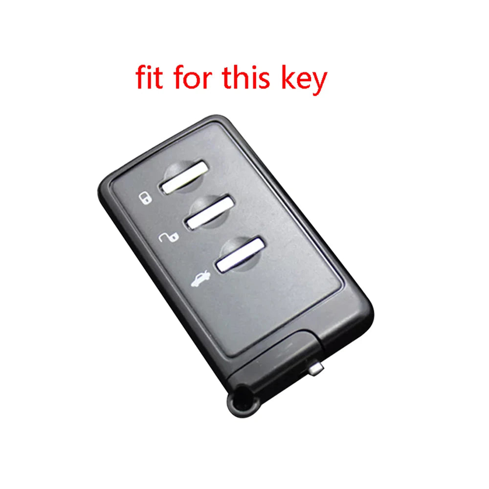 Kirtlandi Key Cover Case Holder for Subaru Forester Outback Legacy XV 3 Buttons Smart Fob Set Car Accessories Keychan Protective