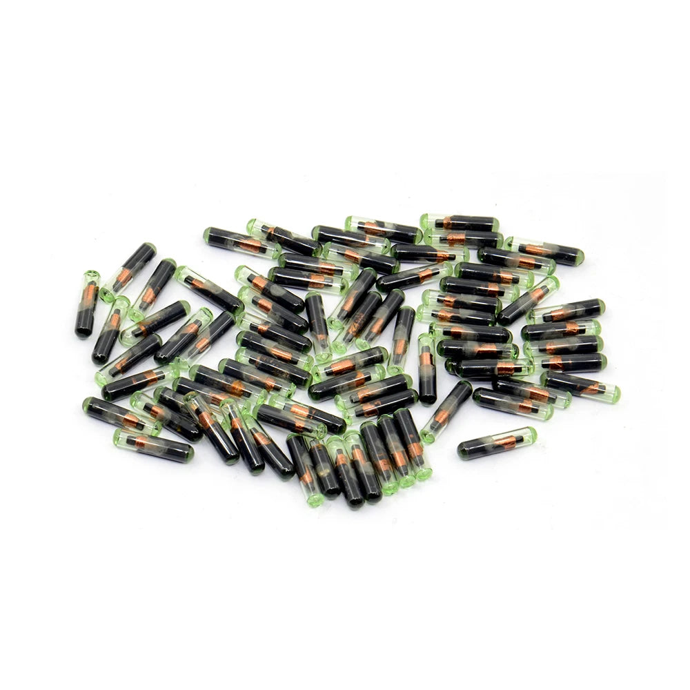 50pcs 100pcs aftermarket ID48 transponder chip Blank OEM ID48 Car Key Chip Glass ID 48 Unlock Auto Transponder Chip