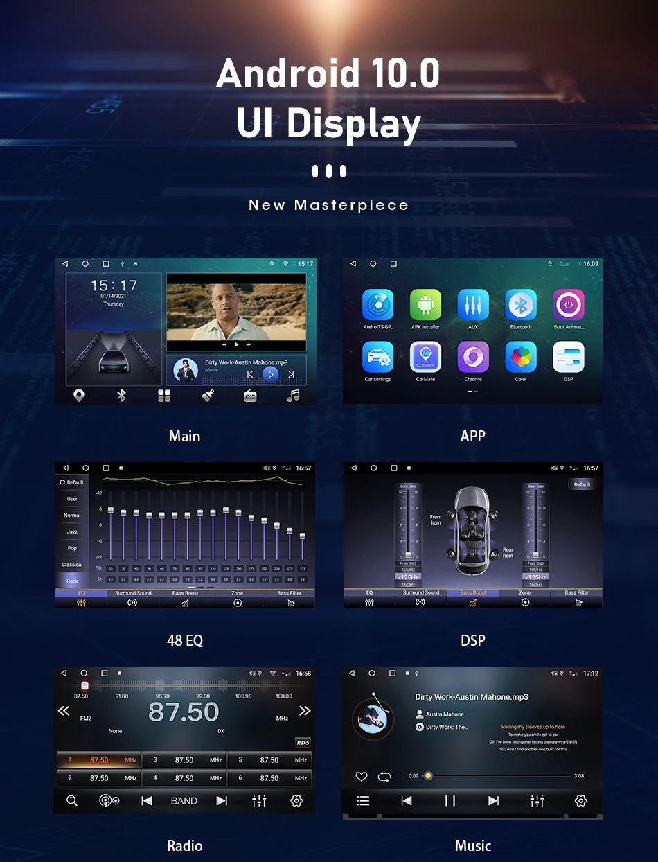 Srnubi Car Radio 2 Din Android 12 Auto Carplay Universal 7" 9" Multimedia Player for Nissan Honda Toyota Lada Volkswagen Hyundai