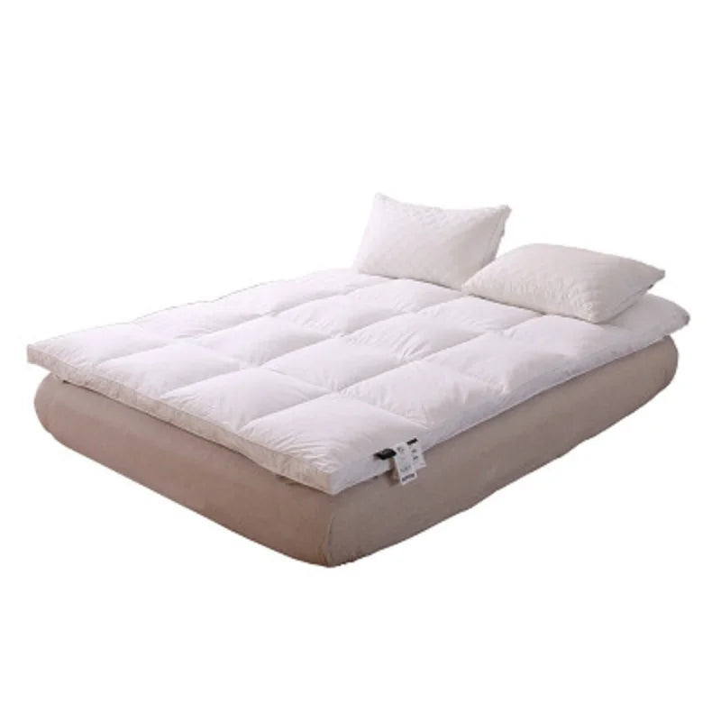 10cm Thick Feather Velvet Fiber Filled Mattress Non-slip Fixed Single And Double Can Be Customized Tatami