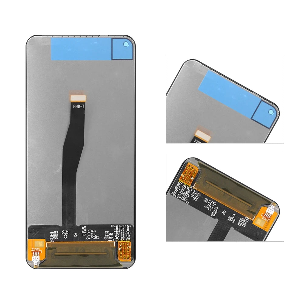 6.26'' for Huawei Nova 5T YAL-L21 L61A L71A LCD Screen+Touch Display Digitizer Replacement With Frame for Huawei Nova 5t Display
