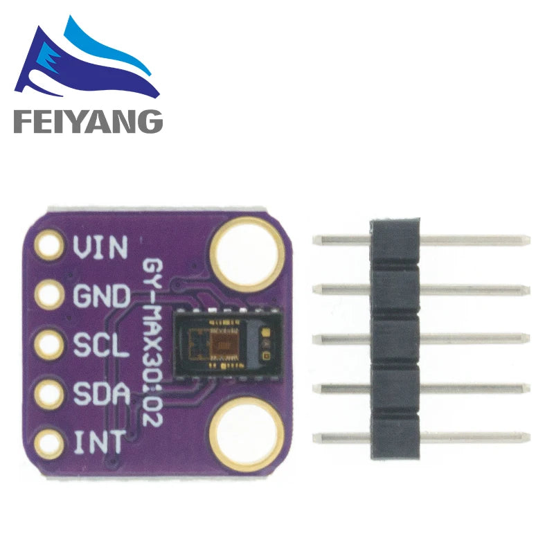 MH-ET LIVE MAX30102 MAX30100 Heart rate Sensor Module Puls detection Blood oxygen concentration test For Arduino Ultra-Low Power