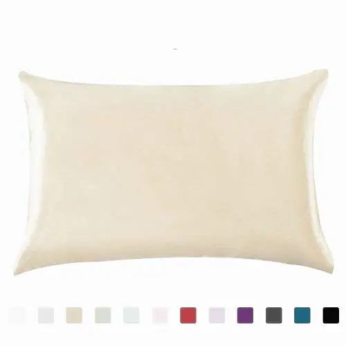 1PC Pillowcase Silk Pillow Cover Silky Satin Hair Beauty Pillow case Comfortable Pillow Case Home Decor wholeStandard/Queen 1PC