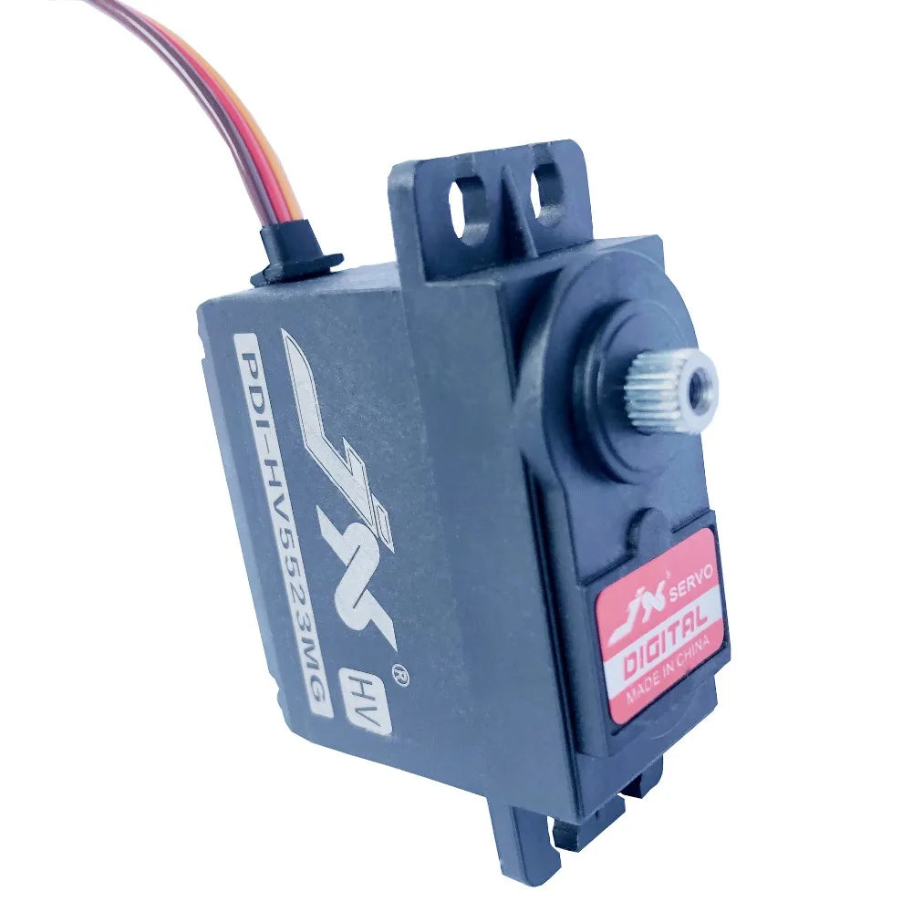JX Servo PDI-HV5523MG 23KG 8.4V 0.16 Sec Metal Gear Standard Servo for 1:8 1:10 RC Car Robot Airplane PDI-6225MG-300 HV upgrade