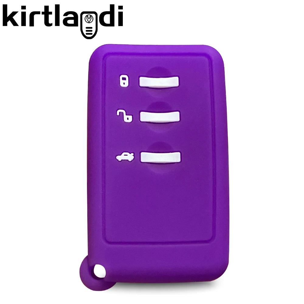 Kirtlandi Key Cover Case Holder for Subaru Forester Outback Legacy XV 3 Buttons Smart Fob Set Car Accessories Keychan Protective