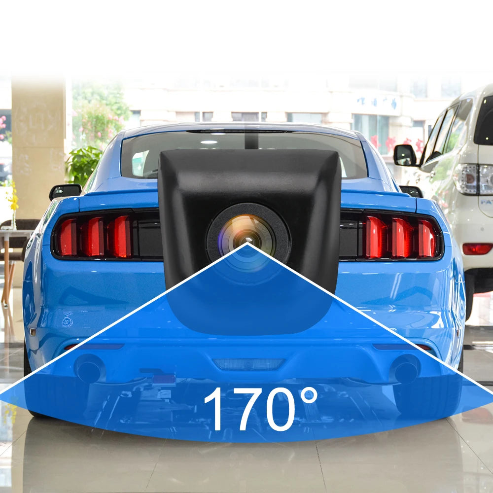 170 Degree Wide Angle Car Universal Reverse Rear View Camera Color Image Video Night Vision Auto Backup Waterproof Camera 12V