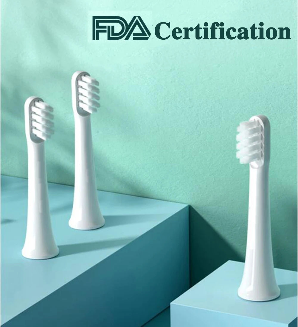 3Pieces Toothbrush Heads For Xiaomi Mijia T100 Mi Smart Electric Toothbrush Replacement