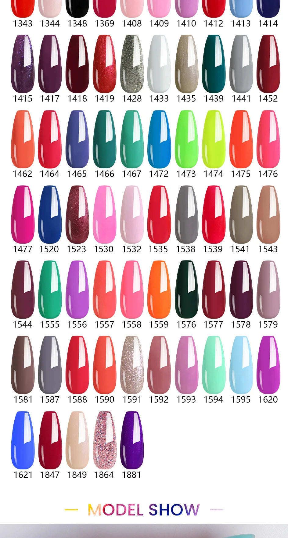 NAILCO 15ml 20/30pcs Gel Nail Polish Set Spring Summer Color UV Gel Nail Art All For Manicure  Gel Paint For DIY Professionals