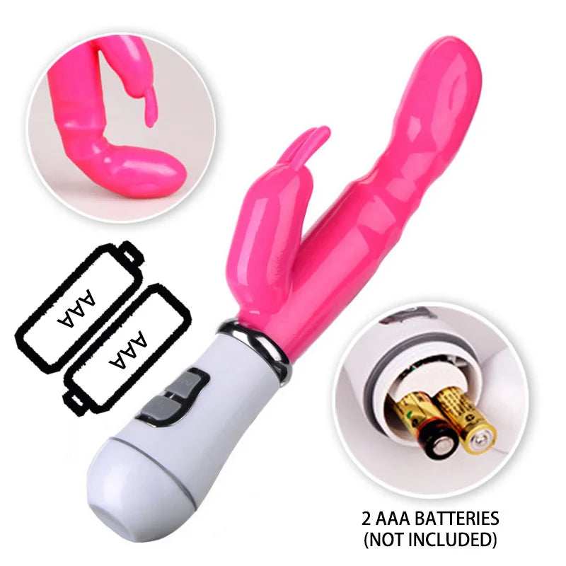 Double Head Vibrator Vaginal Massage Dildo Sex Toys for Women G-Spot Vibrating Love Egg Clitoris Stimulator Female Masturbator